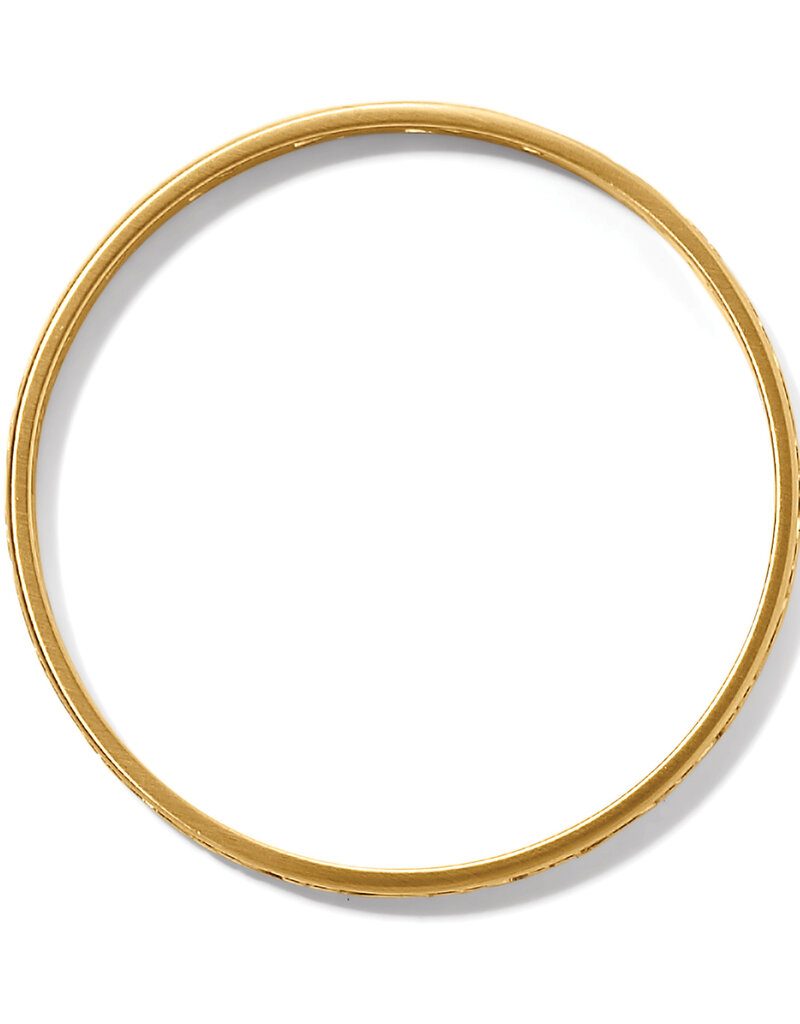 Contempo Slim Bangle in Gold