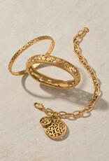 Contempo Slim Bangle in Gold