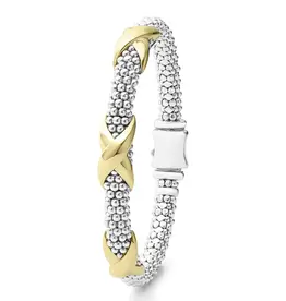 LAGOS Embrace Three Station X Caviar Bracelet | 6mm