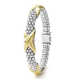 LAGOS Embrace Three Station X Caviar Bracelet | 9mm