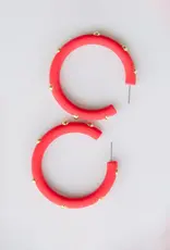 J.HOFFMAN'S Candace Large Hoop Earrings