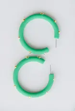 J.HOFFMAN'S Candace Large Hoop Earrings