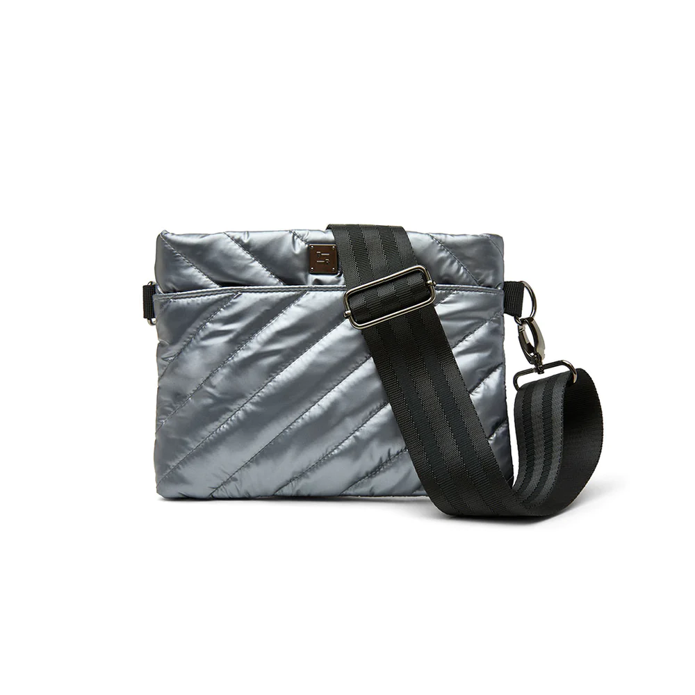 Diagonal Bum Bag 2.0 in Pearl Grey - j.hoffman's