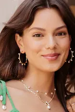 KENDRA SCOTT Leighton Pearl Chain Necklace