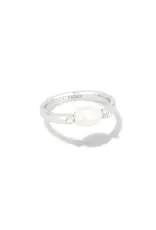 KENDRA SCOTT Leighton Pearl Band Ring