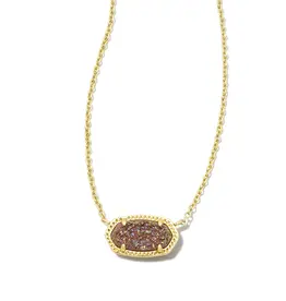 KENDRA SCOTT Elisa Gold Short Pendant Necklace