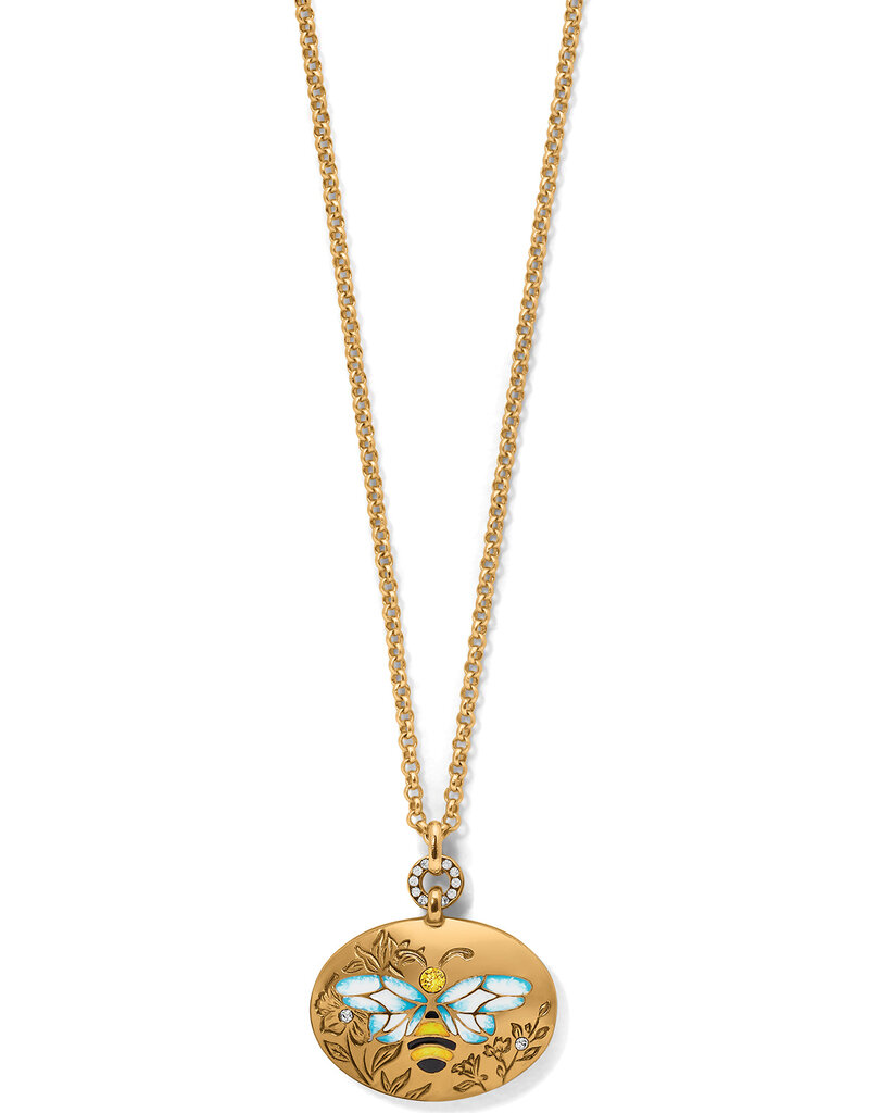 Garden’s Splendor Bee Necklace