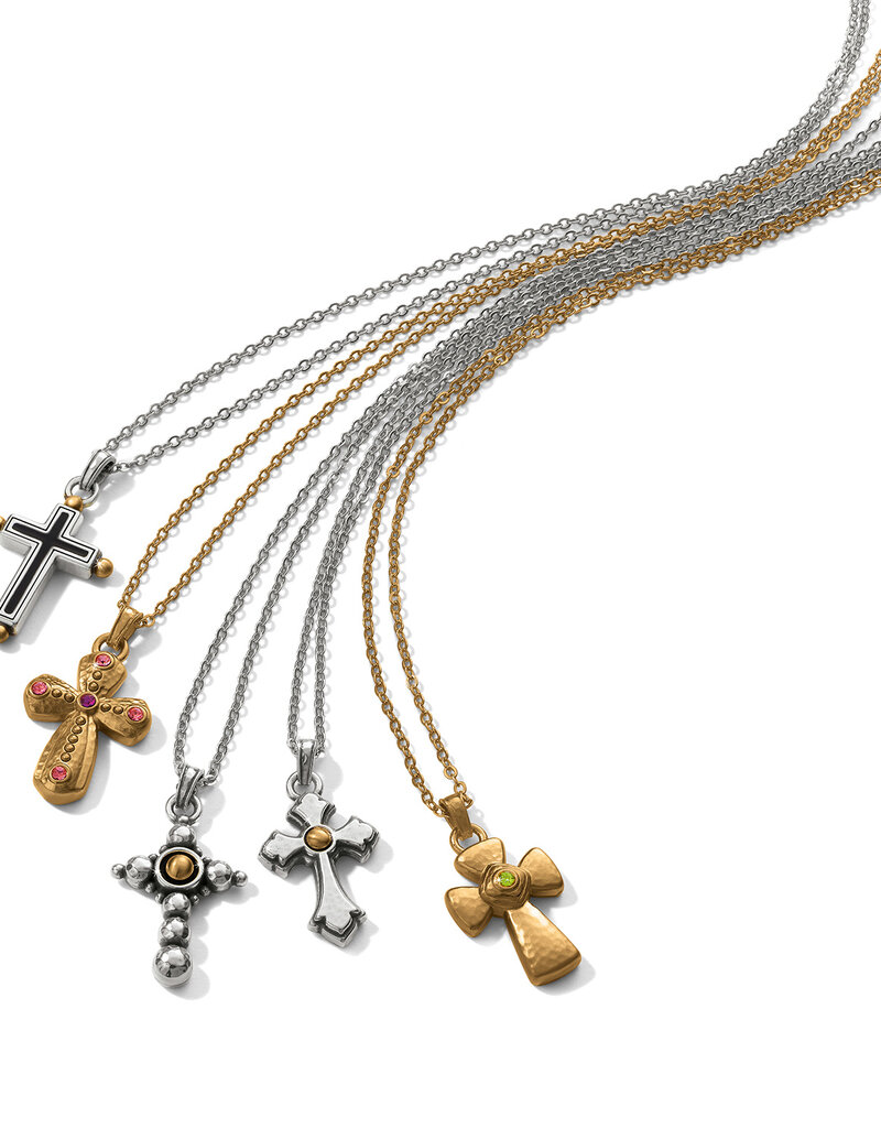 Majestic Noble Cross Reversible Necklace