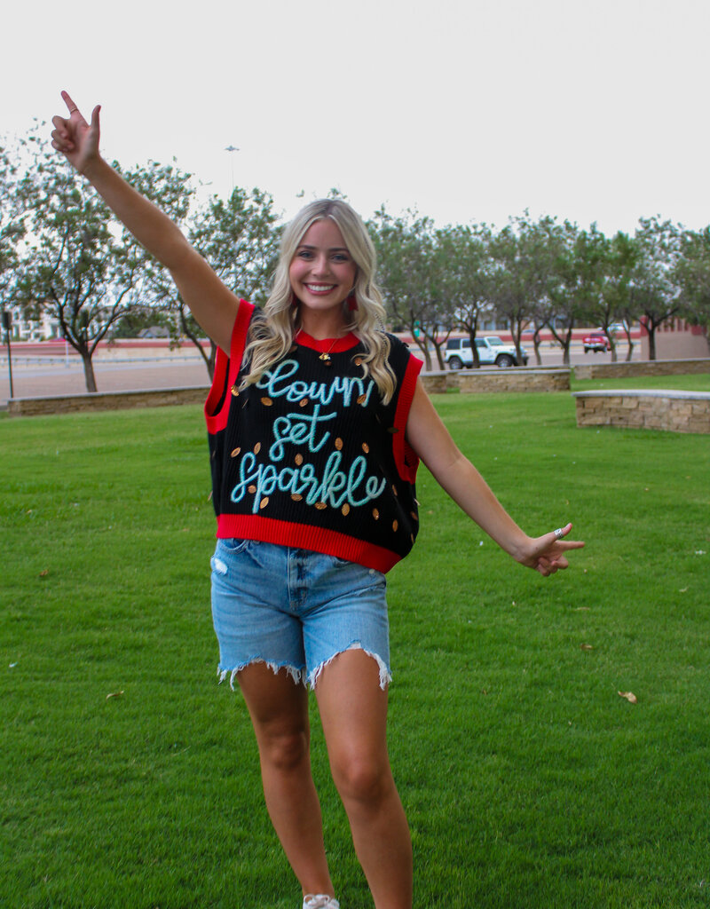 Sweater with shop sparkles