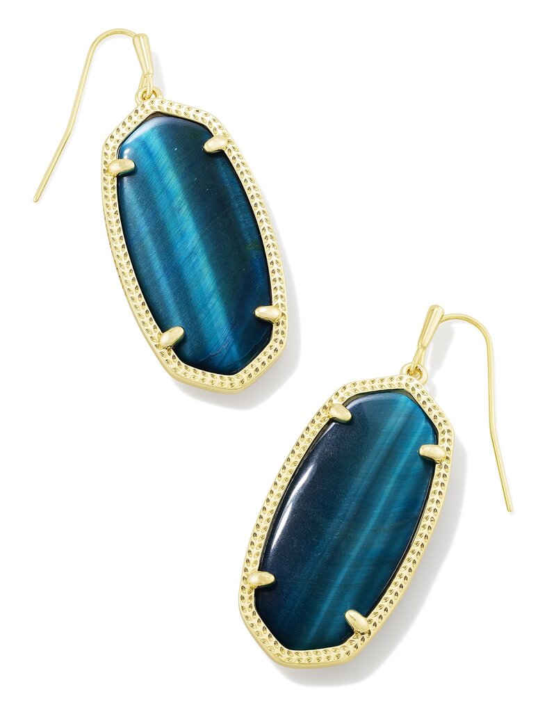 Elle gold drop earrings deals