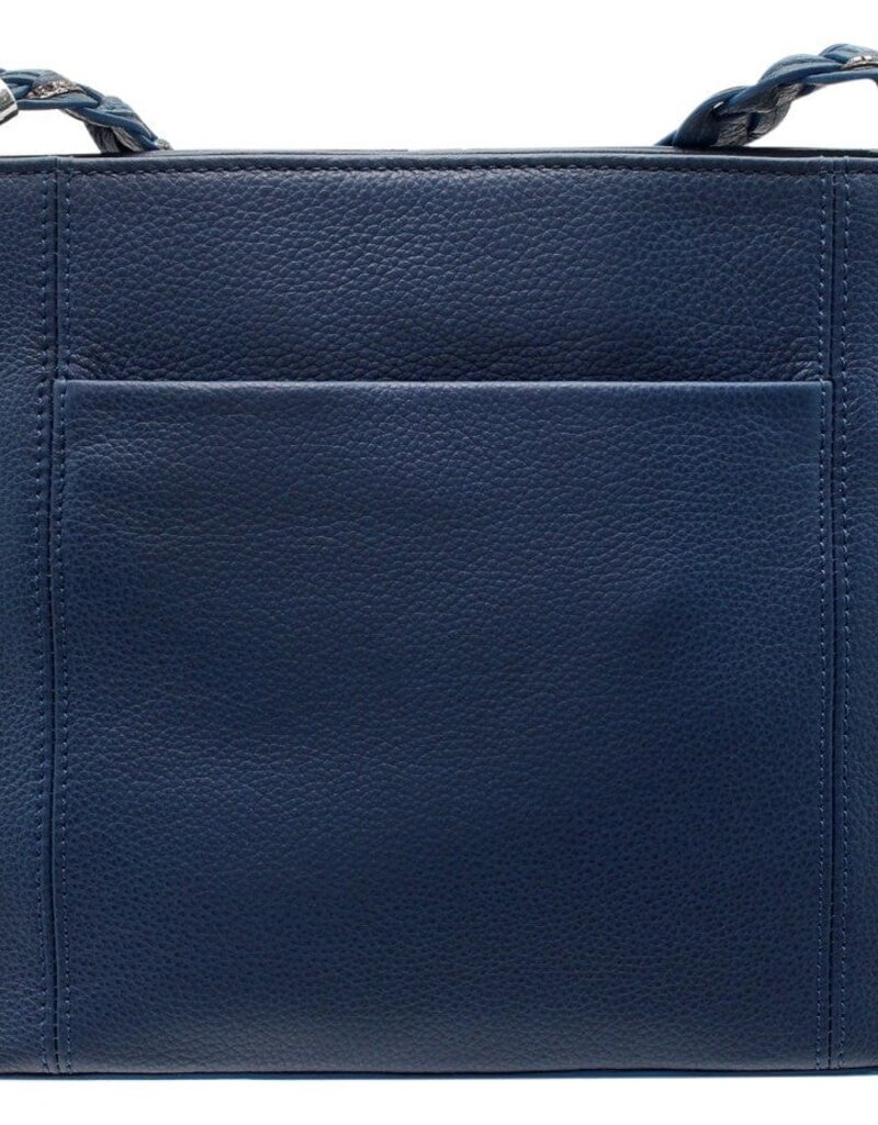 Beaumont Square Bucket Bag in French Blue