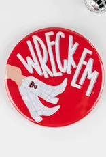 J.HOFFMAN'S Game Day Buttons - Wreck 'Em