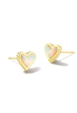 KENDRA SCOTT Framed Ari Heat Stud Earrings