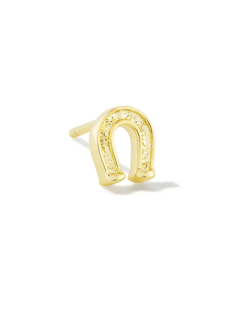 KENDRA SCOTT Horseshoe Single Stud Earring