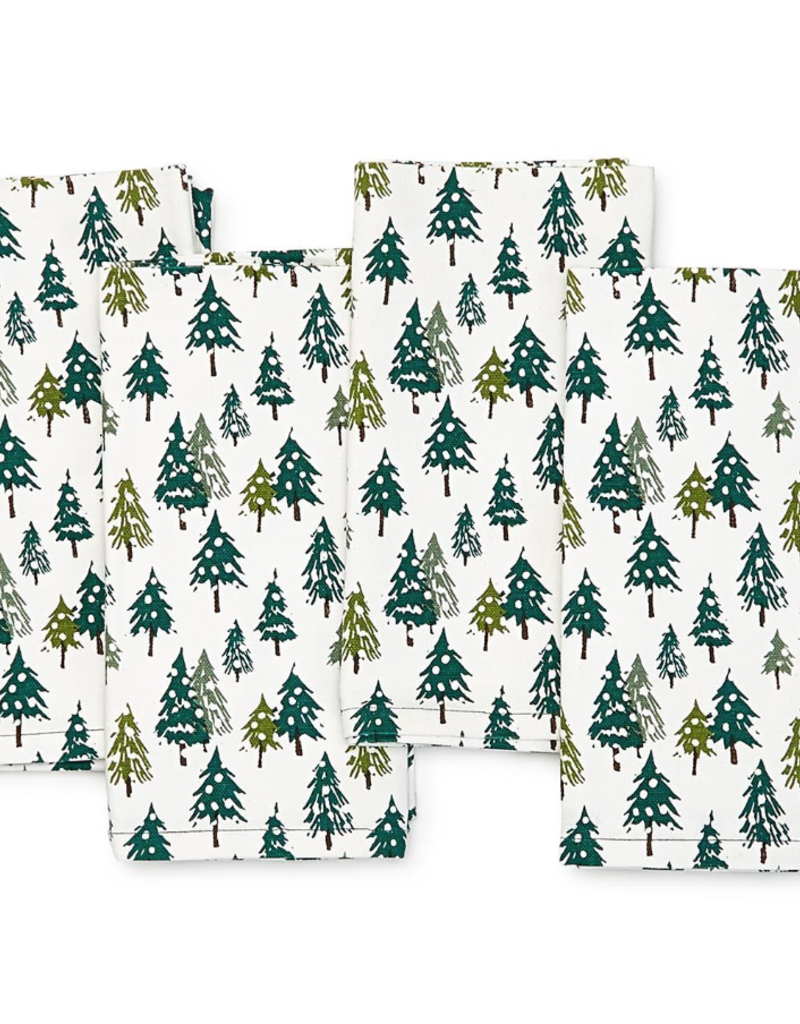J.HOFFMAN'S Enchanted Forest Set of 4 Cloth Napkins