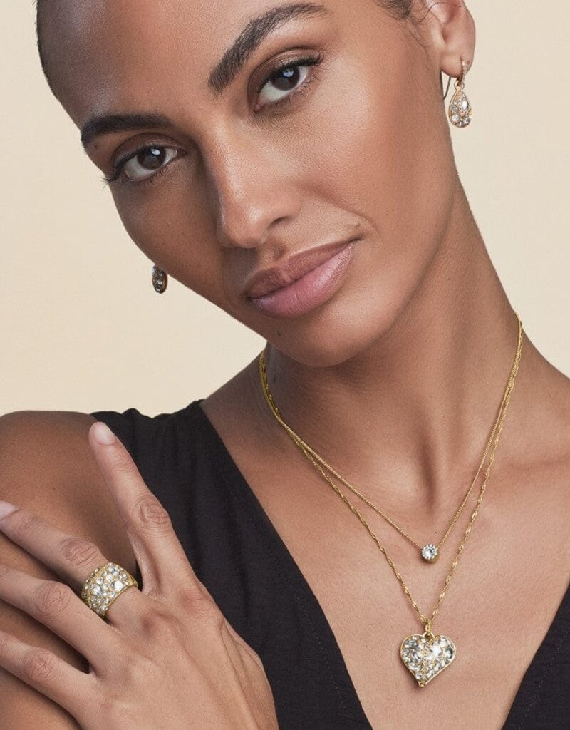 Trust your Journey Heart in Gold