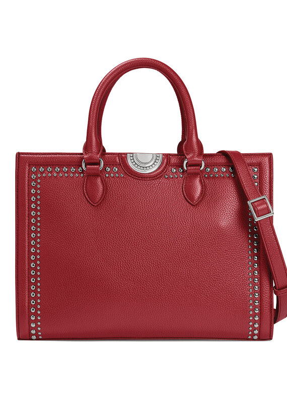 Jaxon Tote in Lipstick