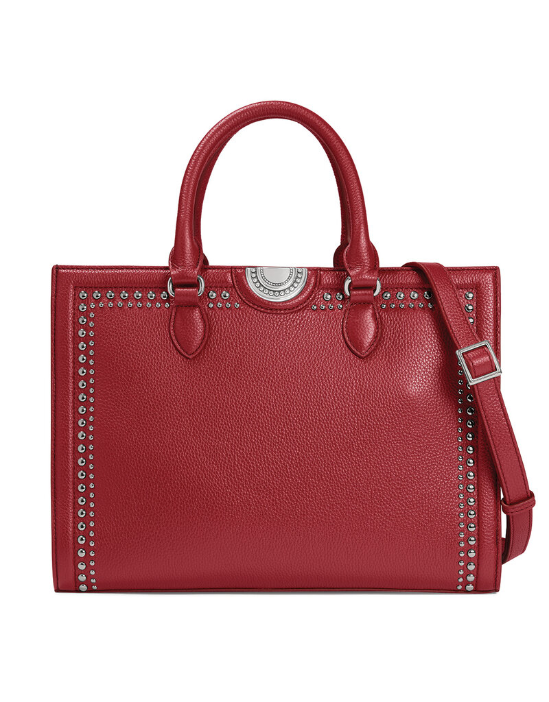 Jaxon Tote in Lipstick