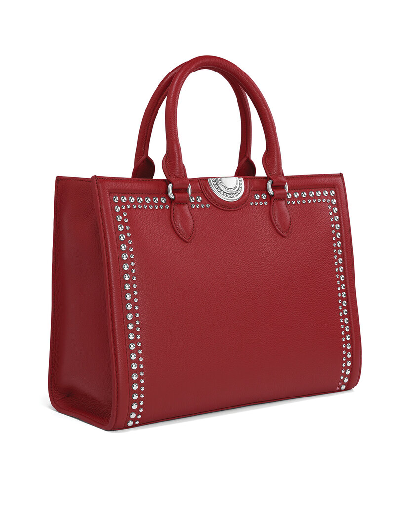 Jaxon Tote in Lipstick