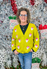 J.HOFFMAN'S Santa Sweater - Citron