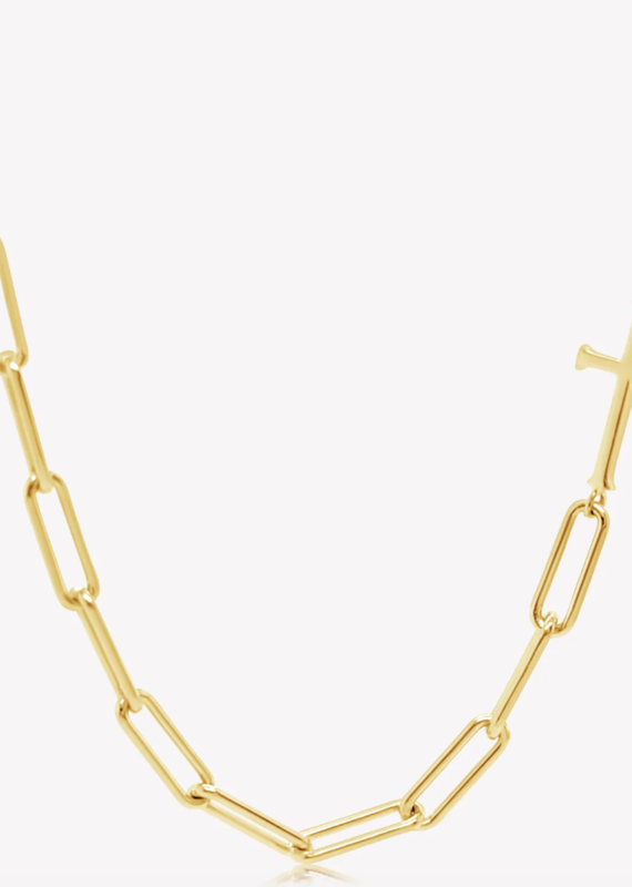 J.HOFFMAN'S Tiny Love Thin Chain Necklace