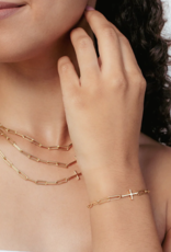 J.HOFFMAN'S Chain Breaker Cross Bracelet