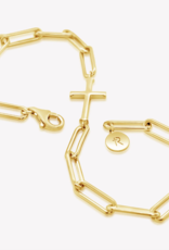 J.HOFFMAN'S Chain Breaker Cross Bracelet