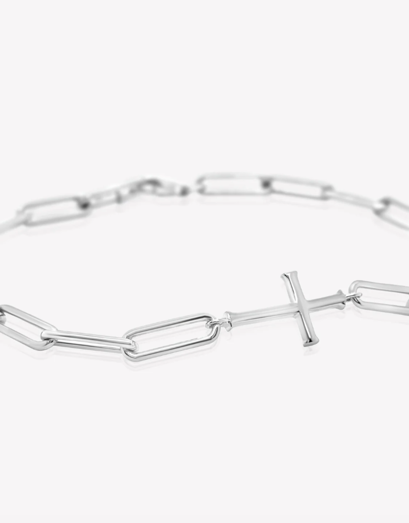 J.HOFFMAN'S Chain Breaker Cross Bracelet