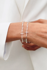 J.HOFFMAN'S Chain Breaker Cross Bracelet
