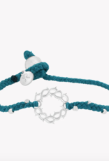 J.HOFFMAN'S Crown of Thorns Beaded Cord Bracelet