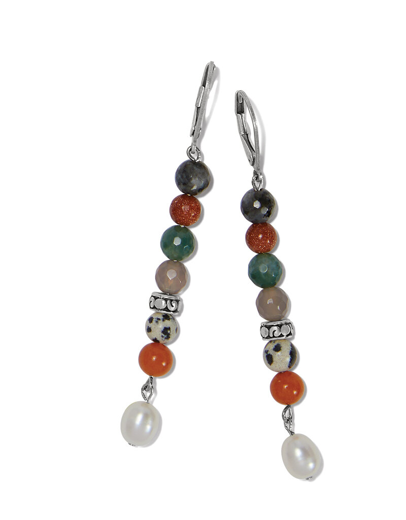 Contempo Dessert Pearl Leverback Earrring