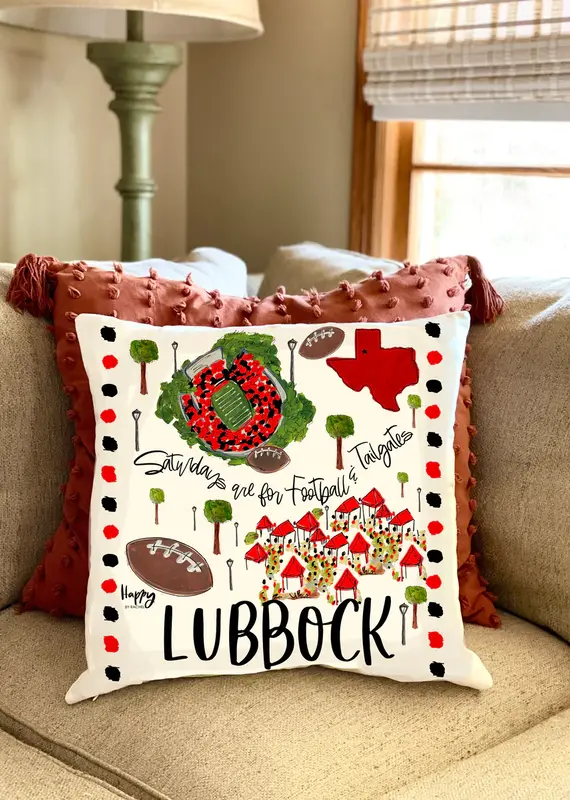 J.HOFFMAN'S Lubbock Double Sided Pillow