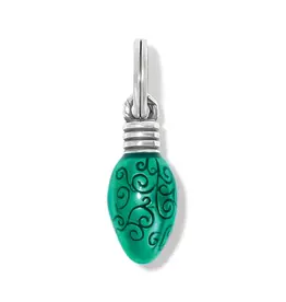 Holiday Bulb Charm in Green