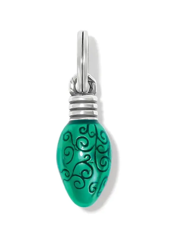 Holiday Bulb Charm in Green