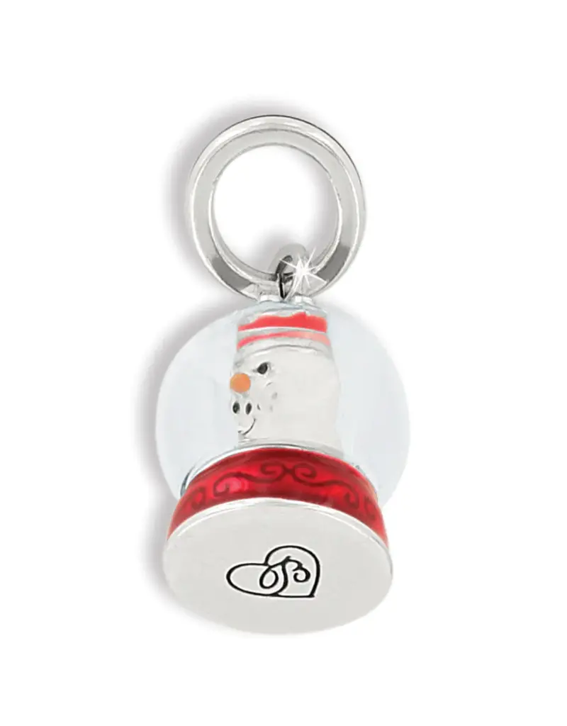 Snow Globe Snowman Charm