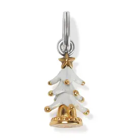 Flocked Christmas Tree Charm