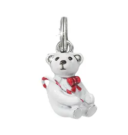 Frosty Christmas Bear Charm