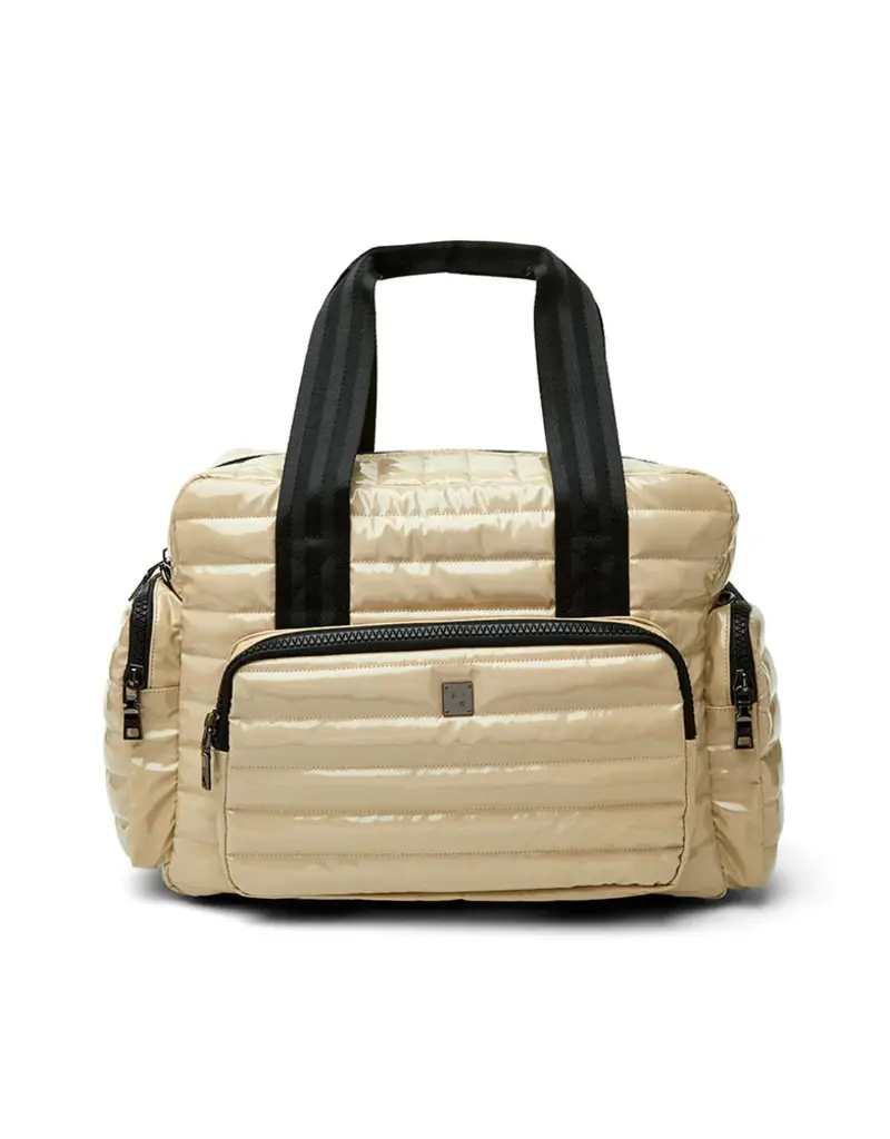 THINK ROYLN Voyager Travel Bag - Blonde Patent