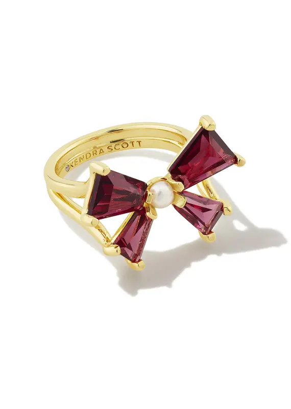 KENDRA SCOTT Blair Bow Cocktail Ring