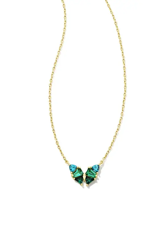 J.HOFFMAN'S Blair Butterfly Small Pendant Necklace