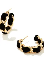 KENDRA SCOTT Everleigh Velvet Hoop Earring