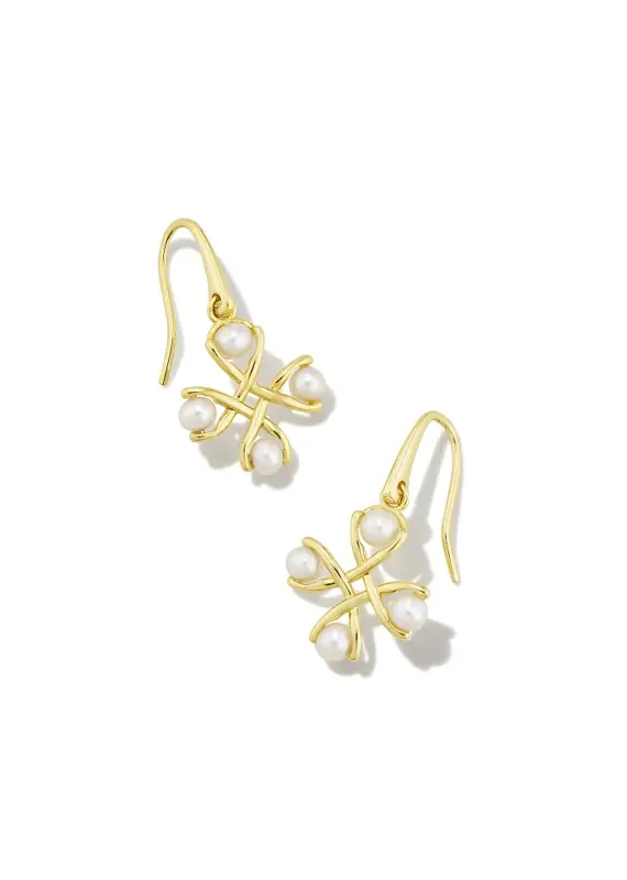 J.HOFFMAN'S Everleigh Pearl Drop Earrings