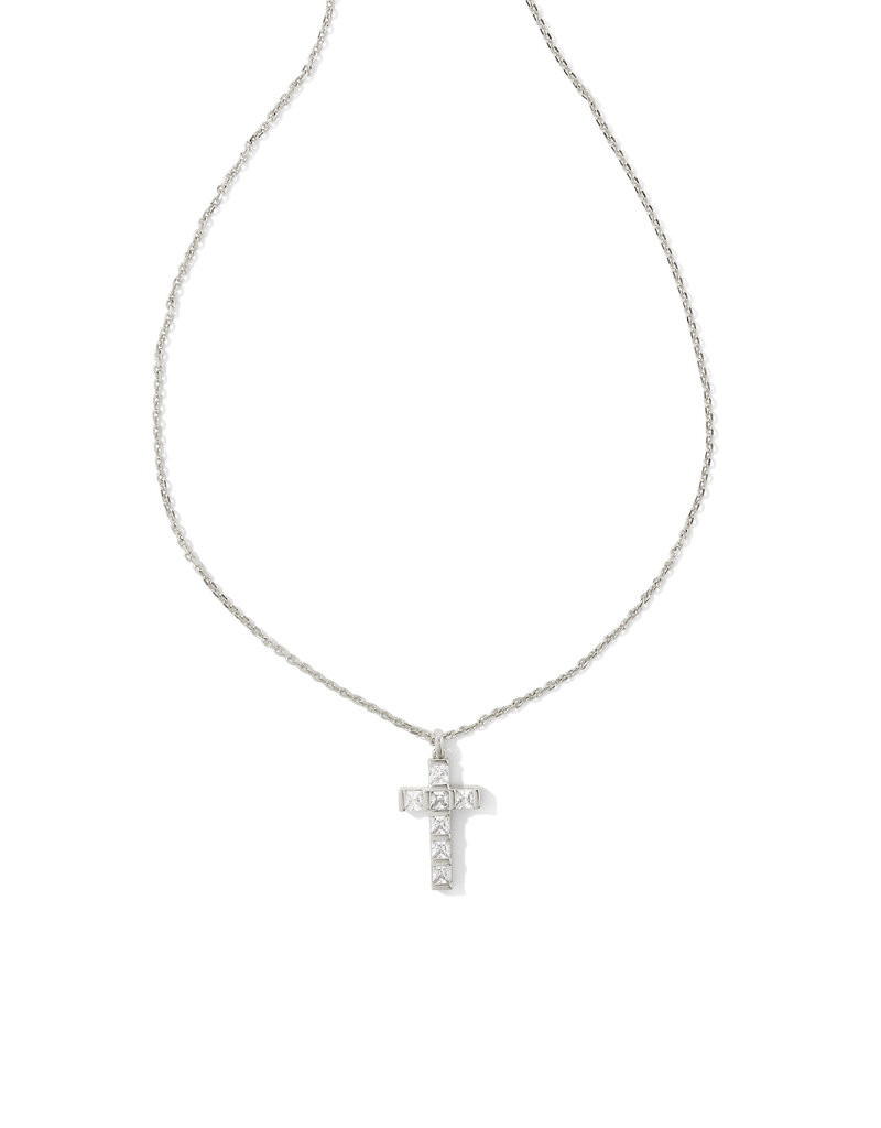 KENDRA SCOTT Gracie Cross Short Pendant Necklace