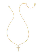 KENDRA SCOTT Gracie Cross Short Pendant Necklace