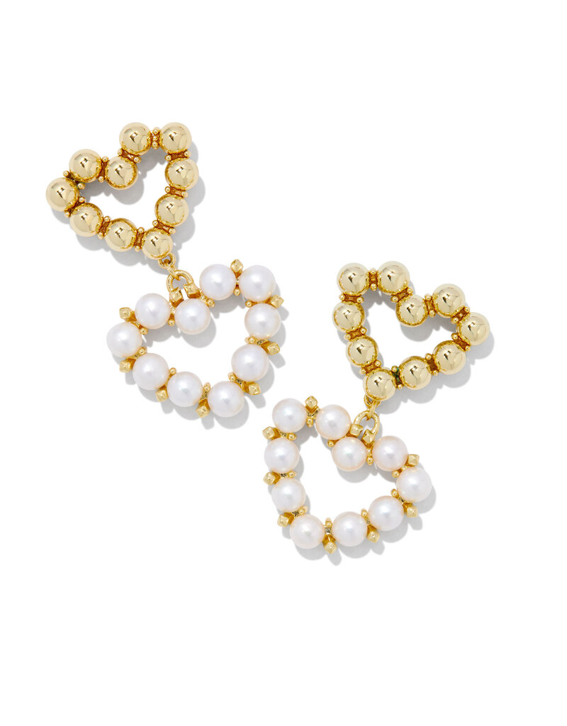 KENDRA SCOTT Ashton Heart Drop Earrings