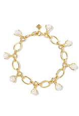 KENDRA SCOTT Ashton Pearl Chain Bracelet