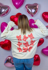 J.HOFFMAN'S Bows Valentine Sweatshirt