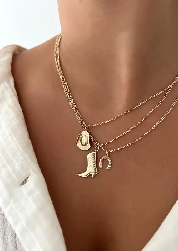 J.HOFFMAN'S Cowgirl Charm Necklace