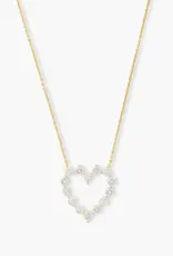 J.HOFFMAN'S She's an Icon Baby Heart Necklace