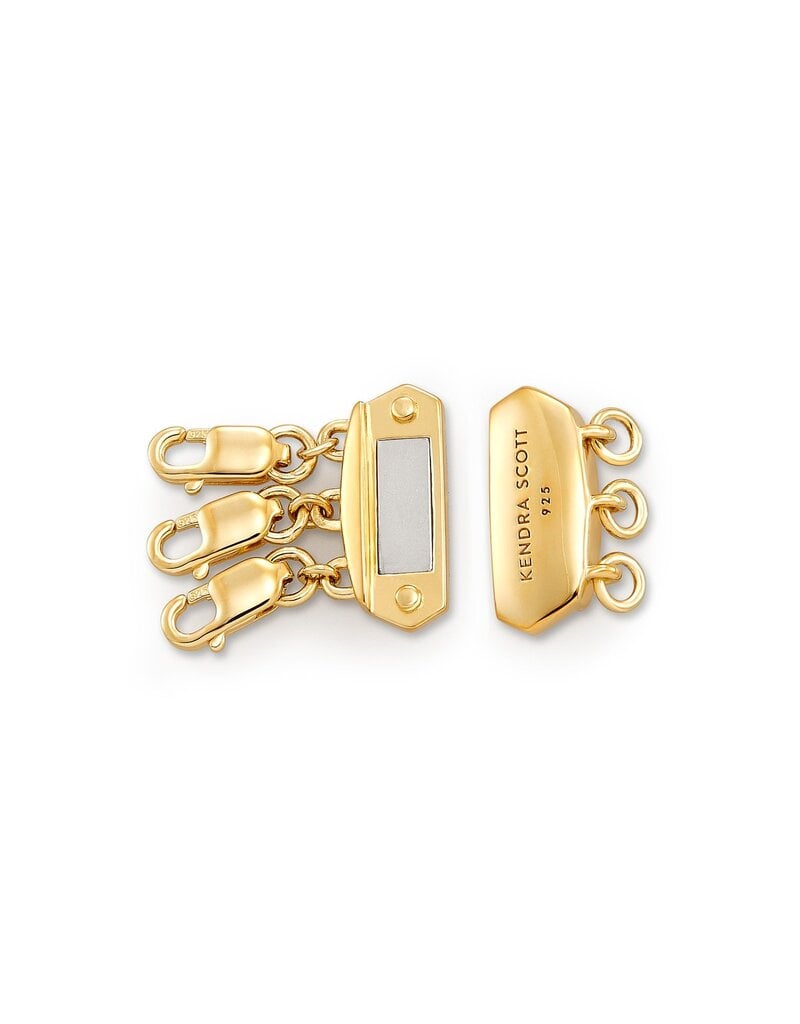 KENDRA SCOTT Layer It! Necklace Clasp in 18K Gold Vermiel
